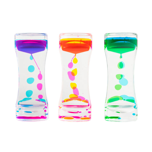 Liquid Sensory Timer for Autism, Sensory Needs, ADHD, Stress Relief, Anxiety. Autism Toy and Special Needs Sensory Fidget. Choice of Colour. - Virtuenity