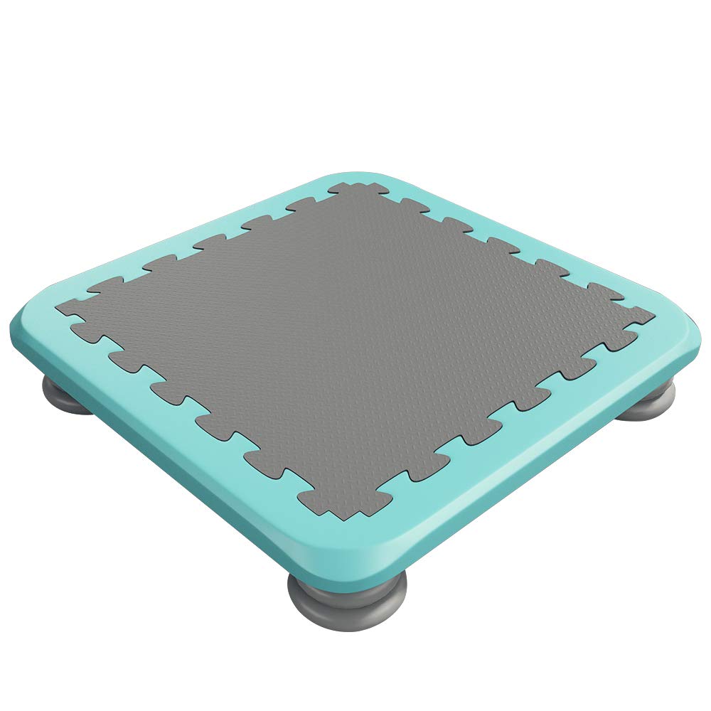 Childrens Mini Trampoline Board. Great For Autism, Sensory Needs, ADHD, Stress Relief, Anxiety & Proprioception. Fully Inclusive Play - Classroom, Sensory Room, Indoor & Outdoor!