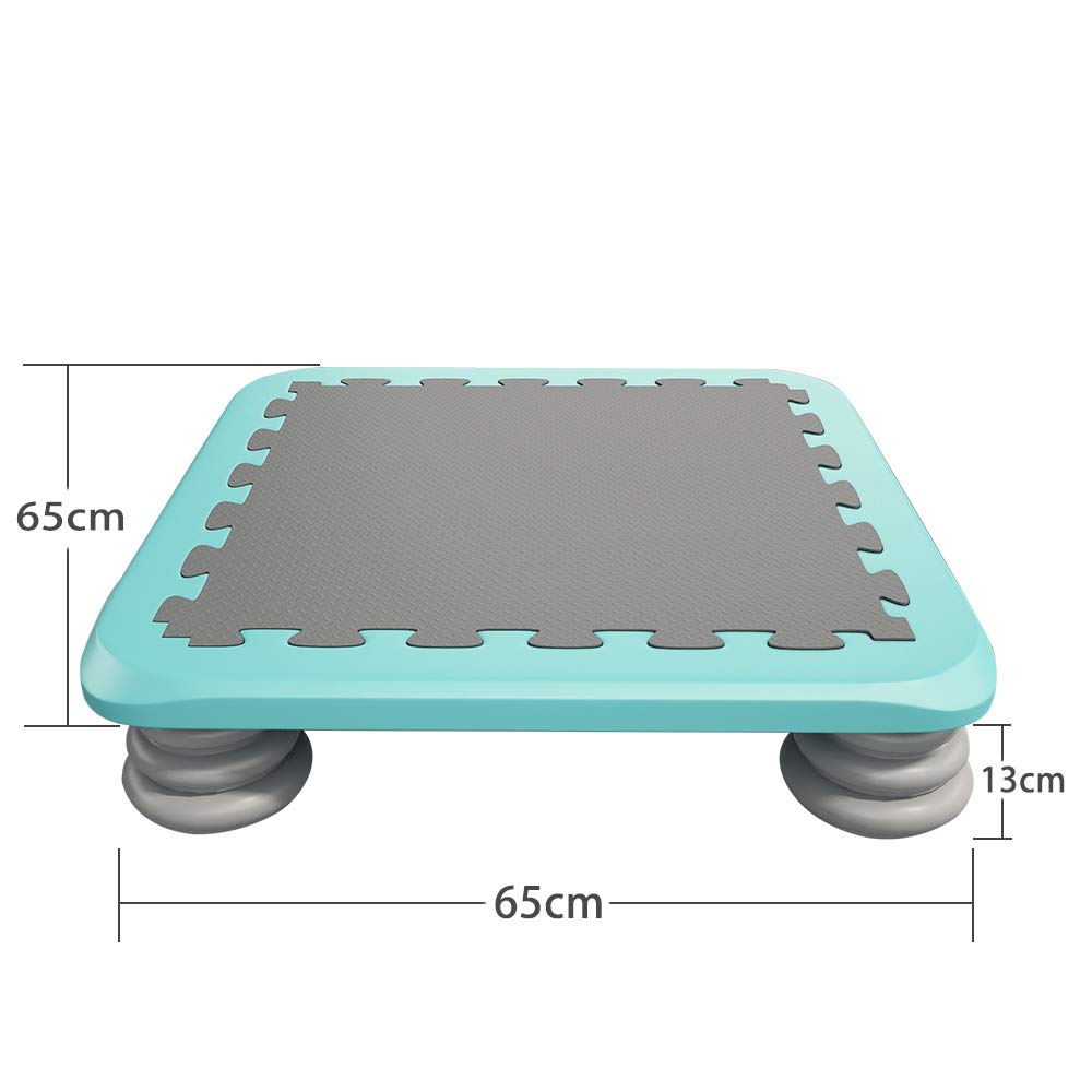 Childrens Mini Trampoline Board. Great For Autism, Sensory Needs, ADHD, Stress Relief, Anxiety & Proprioception. Fully Inclusive Play - Classroom, Sensory Room, Indoor & Outdoor!