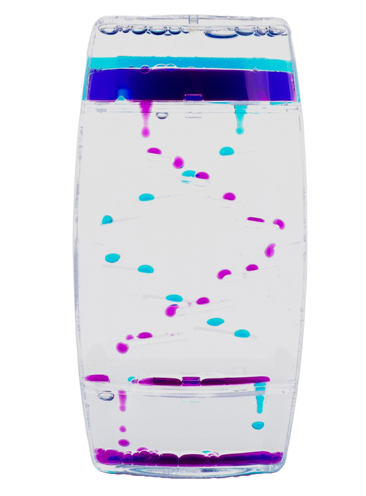 Sensory Double Zig-Zag Timer, Purple & Blue