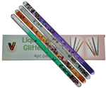 Liquid Motion Glitter Tube Wand Sensory Toy For Autism, ADHD, SPD, Sensory Needs, Stress Relief, Anxiety And Neurodiversity. Fidget Toy For Kids, Carers And Teachers. - Virtuenity