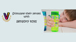 Liquid Motion Glitter Tube Wand Sensory Toy For Kids, Carers And Teachers.